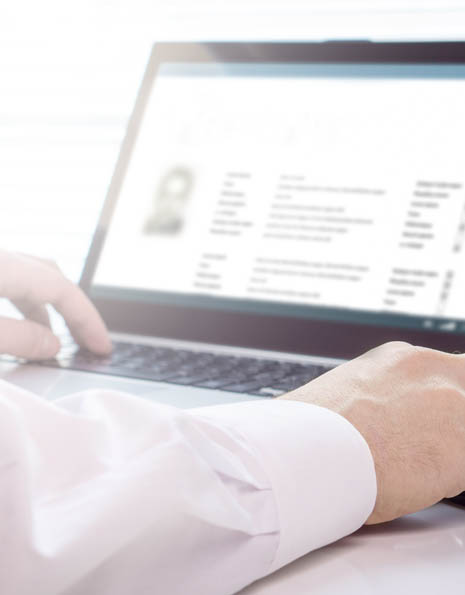 Person On The Computer